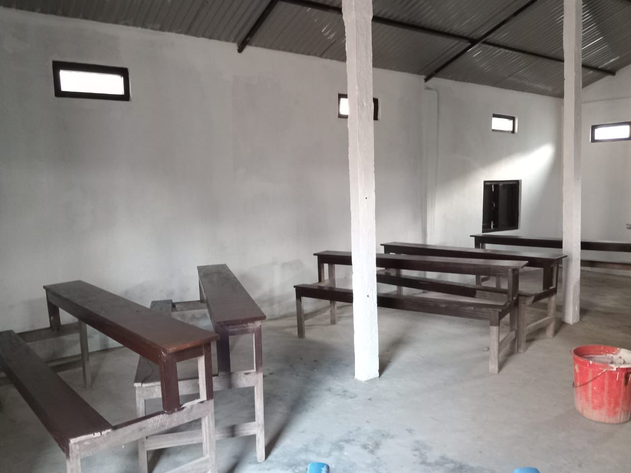 Die
                 Library innen nach der Renovierung